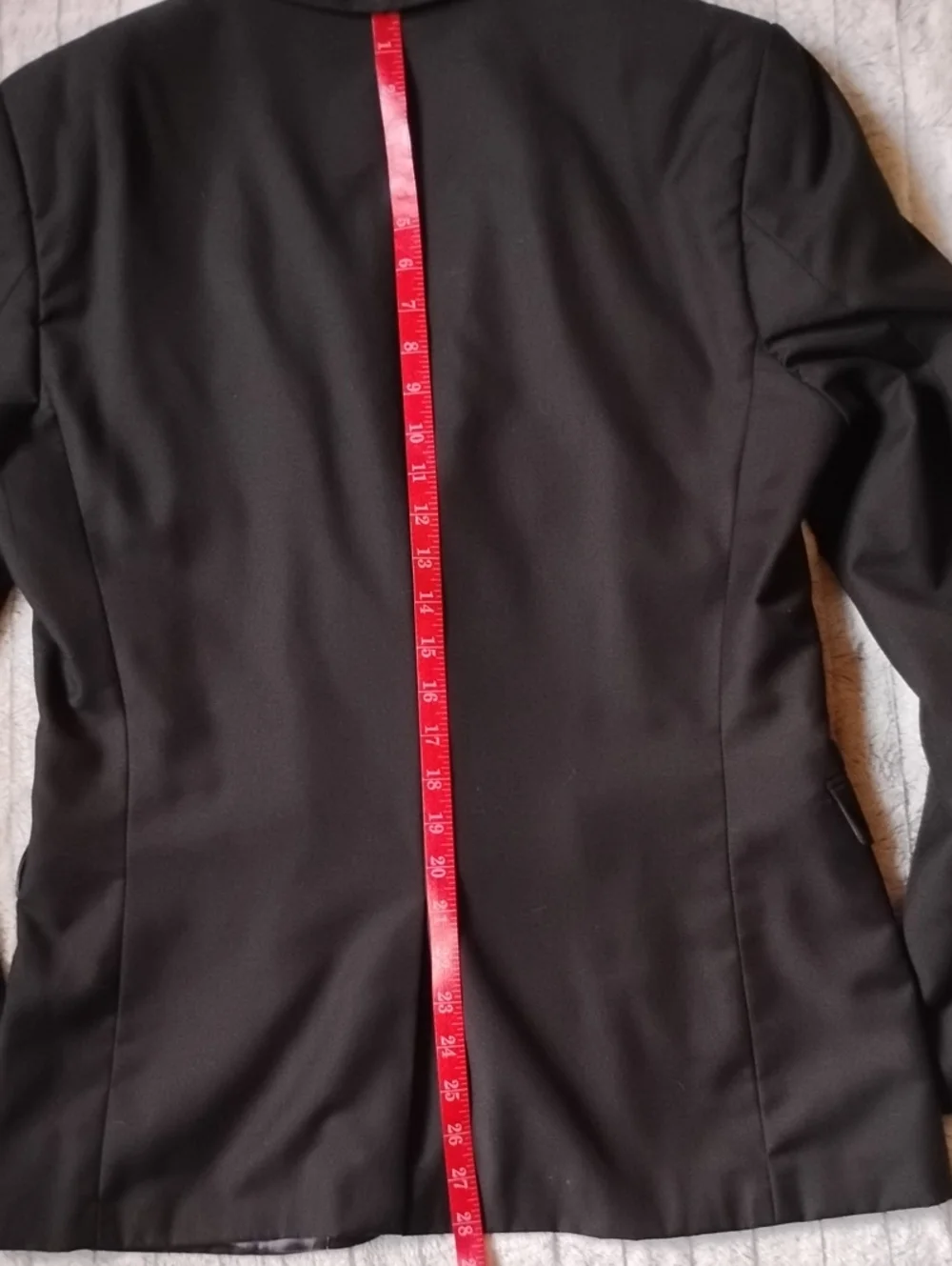 Topman Asos Black Classic Single-Breasted Blazer 40R